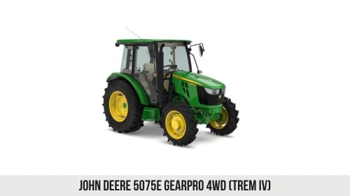John Deere 5075E GearPro 4WD (Trem IV)
