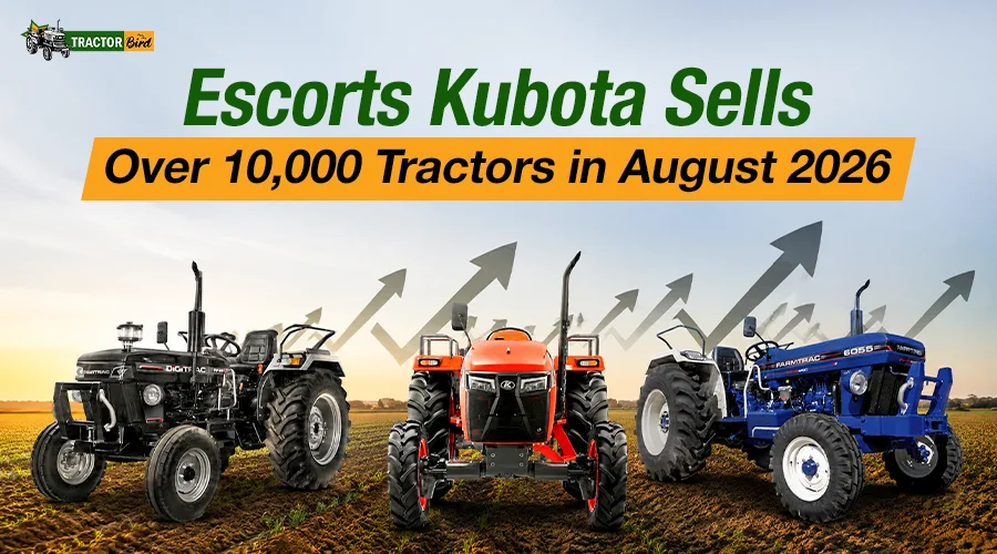 Escorts Kubota Sells Over 10,000 Tractors in August 2026