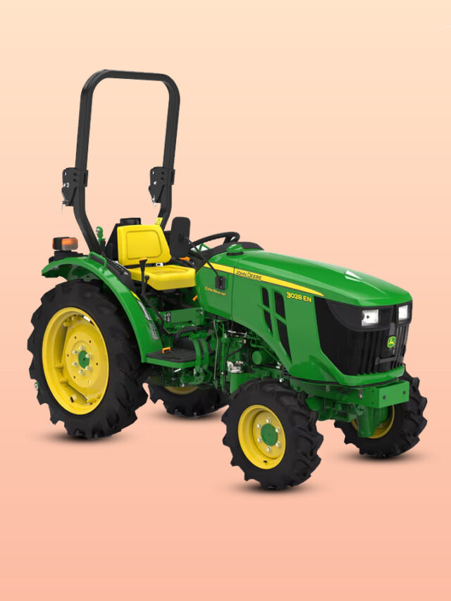 John Deere 3028EN 4WD: Price, Features and Specifications